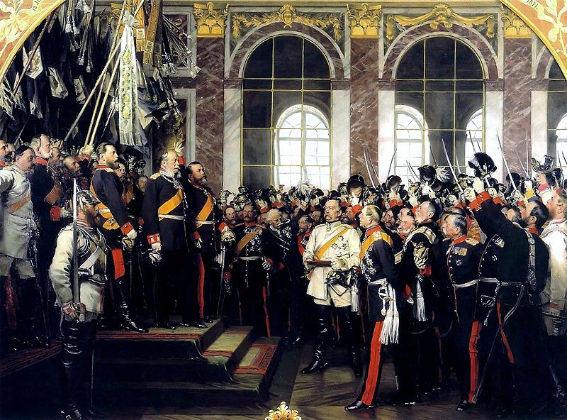 German Empire  proclamation bismark